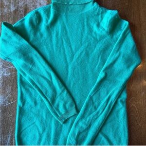 Ralph Lauren Teal Turtleneck Sweater